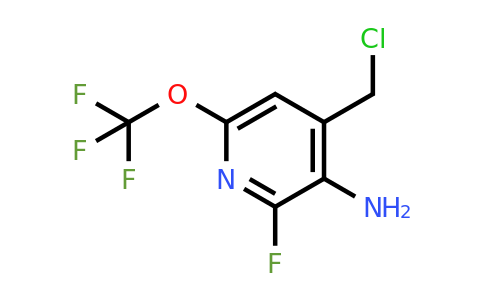 3-Amino-4-(chloromethyl)-2-fluoro-6-(trifluoromethoxy)pyridine