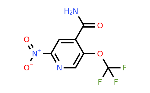 2-Nitro-5-(trifluoromethoxy)pyridine-4-carboxamide