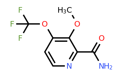 3-Methoxy-4-(trifluoromethoxy)pyridine-2-carboxamide