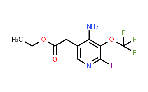 1803523-73-0 | Ethyl 4-amino-2-iodo-3-(trifluoromethoxy)pyridine-5-acetate