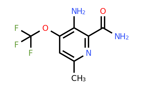 3-Amino-6-methyl-4-(trifluoromethoxy)pyridine-2-carboxamide