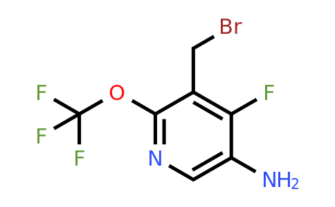 1803530-67-7 | 5-Amino-3-(bromomethyl)-4-fluoro-2-(trifluoromethoxy)pyridine