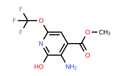 1803537-72-5 | Methyl 3-amino-2-hydroxy-6-(trifluoromethoxy)pyridine-4-carboxylate