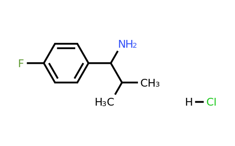 1803588-71-7 | 1-(4-Fluorophenyl)-2-methylpropan-1-amine hcl