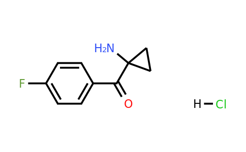 1803592-60-0 | 1-(4-Fluorobenzoyl)cyclopropan-1-amine hydrochloride