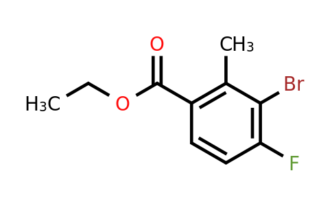 1803604-00-3 | Ethyl 3-bromo-4-fluoro-2-methylbenzoate