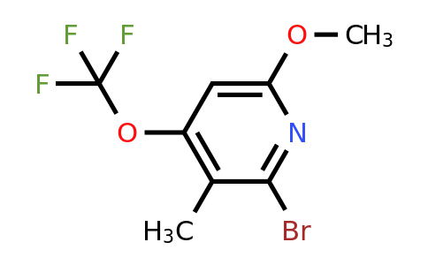 1803623-04-2 | 2-Bromo-6-methoxy-3-methyl-4-(trifluoromethoxy)pyridine