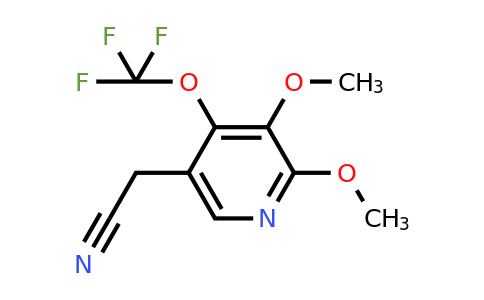 2,3-Dimethoxy-4-(trifluoromethoxy)pyridine-5-acetonitrile