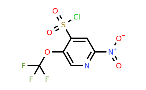 2-Nitro-5-(trifluoromethoxy)pyridine-4-sulfonyl chloride