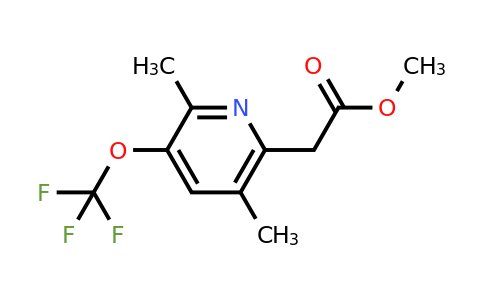 1803639-06-6 | Methyl 2,5-dimethyl-3-(trifluoromethoxy)pyridine-6-acetate