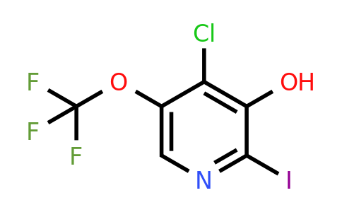 4-Chloro-3-hydroxy-2-iodo-5-(trifluoromethoxy)pyridine