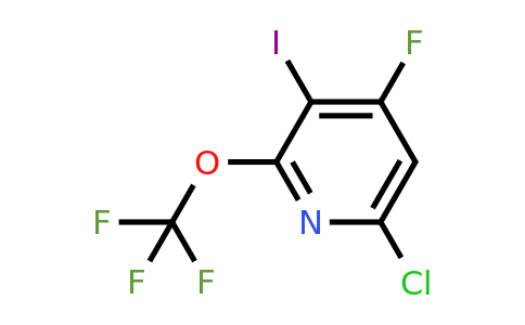6-Chloro-4-fluoro-3-iodo-2-(trifluoromethoxy)pyridine