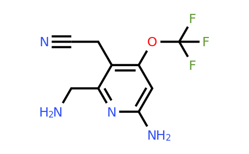 1803649-39-9 | 6-Amino-2-(aminomethyl)-4-(trifluoromethoxy)pyridine-3-acetonitrile