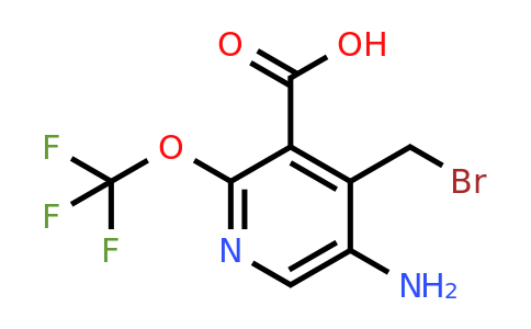 1803651-80-0 | 5-Amino-4-(bromomethyl)-2-(trifluoromethoxy)pyridine-3-carboxylic acid