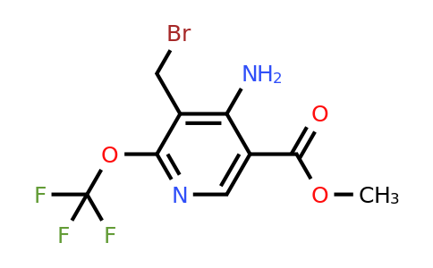 1803652-39-2 | Methyl 4-amino-3-(bromomethyl)-2-(trifluoromethoxy)pyridine-5-carboxylate