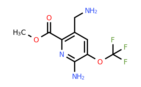 Methyl 2-amino-5-(aminomethyl)-3-(trifluoromethoxy)pyridine-6-carboxylate