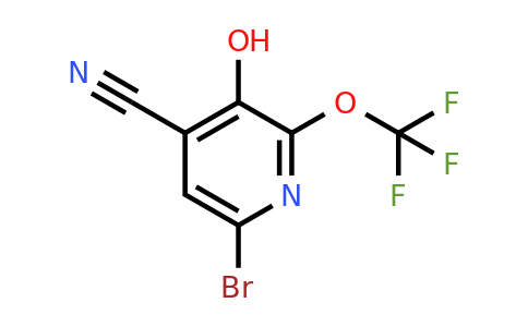 6-Bromo-4-cyano-3-hydroxy-2-(trifluoromethoxy)pyridine