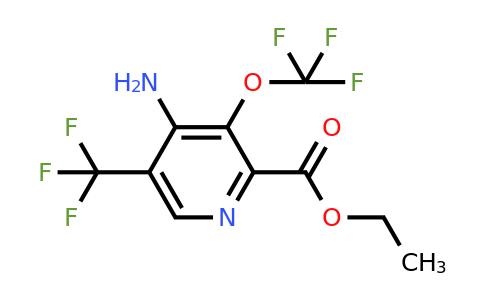 1803665-07-7 | Ethyl 4-amino-3-(trifluoromethoxy)-5-(trifluoromethyl)pyridine-2-carboxylate