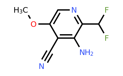 1803669-53-5 | 3-Amino-4-cyano-2-(difluoromethyl)-5-methoxypyridine