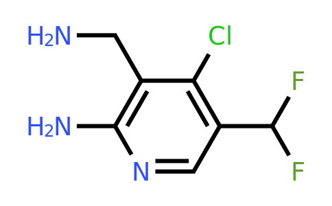 1803671-32-0 | 2-Amino-3-(aminomethyl)-4-chloro-5-(difluoromethyl)pyridine