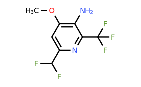 1803674-20-5 | 3-Amino-6-(difluoromethyl)-4-methoxy-2-(trifluoromethyl)pyridine