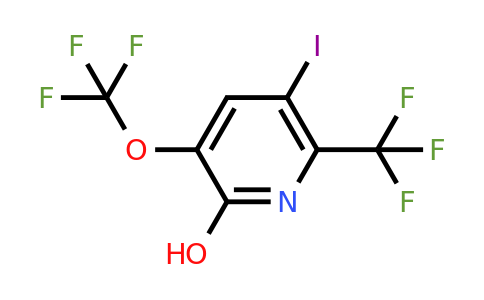 2-Hydroxy-5-iodo-3-(trifluoromethoxy)-6-(trifluoromethyl)pyridine