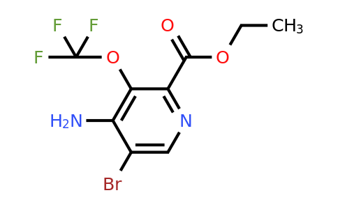 1803676-88-1 | Ethyl 4-amino-5-bromo-3-(trifluoromethoxy)pyridine-2-carboxylate
