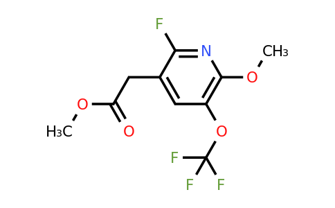 1803679-23-3 | Methyl 2-fluoro-6-methoxy-5-(trifluoromethoxy)pyridine-3-acetate