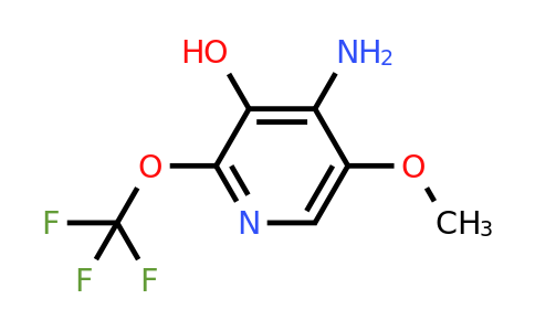 4-Amino-3-hydroxy-5-methoxy-2-(trifluoromethoxy)pyridine