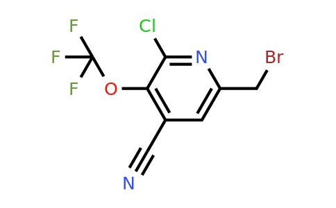 1803681-60-8 | 6-(Bromomethyl)-2-chloro-4-cyano-3-(trifluoromethoxy)pyridine