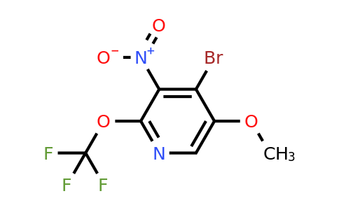1803682-92-9 | 4-Bromo-5-methoxy-3-nitro-2-(trifluoromethoxy)pyridine