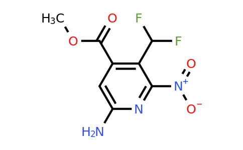 1803684-24-3 | Methyl 6-amino-3-(difluoromethyl)-2-nitropyridine-4-carboxylate
