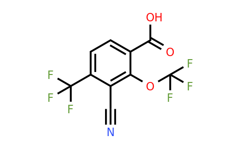 1803706-34-4 | 3-Cyano-2-trifluoromethoxy-4-(trifluoromethyl)benzoic acid