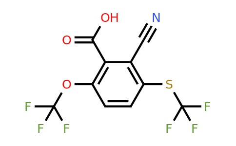 1803708-08-8 | 2-Cyano-6-trifluoromethoxy-3-(trifluoromethylthio)benzoic acid
