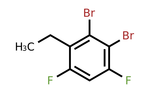 1803708-37-3 | 1,2-Dibromo-4,6-difluoro-3-ethylbenzene