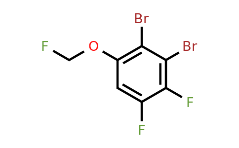 1803708-58-8 | 1,2-Dibromo-3,4-difluoro-6-(fluoromethoxy)benzene