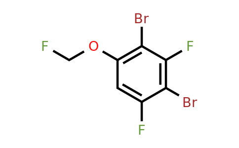 1803708-63-5 | 1,3-Dibromo-2,4-difluoro-6-(fluoromethoxy)benzene