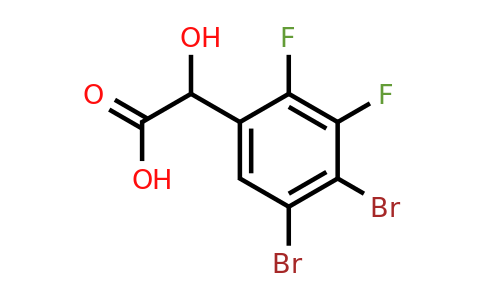 1803708-90-8 | 4,5-Dibromo-2,3-difluoromandelic acid