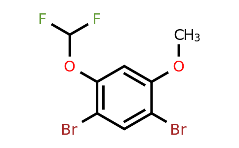 1803709-19-4 | 2,4-Dibromo-5-(difluoromethoxy)anisole