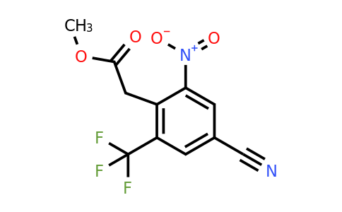 1803709-21-8 | Methyl 4-cyano-2-nitro-6-(trifluoromethyl)phenylacetate
