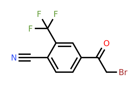 1803709-32-1 | 4'-Cyano-3'-(trifluoromethyl)phenacyl bromide