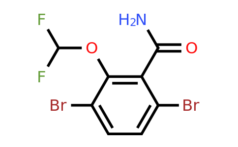 1803709-98-9 | 3,6-Dibromo-2-(difluoromethoxy)benzamide