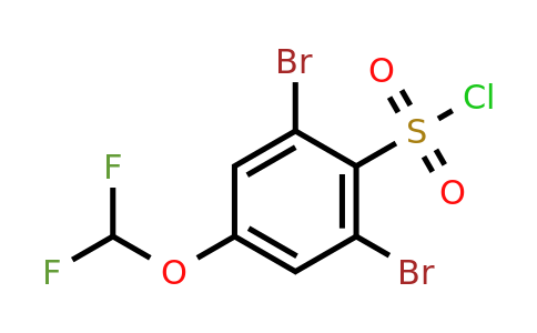 1803710-29-3 | 2,6-Dibromo-4-(difluoromethoxy)benzenesulfonyl chloride