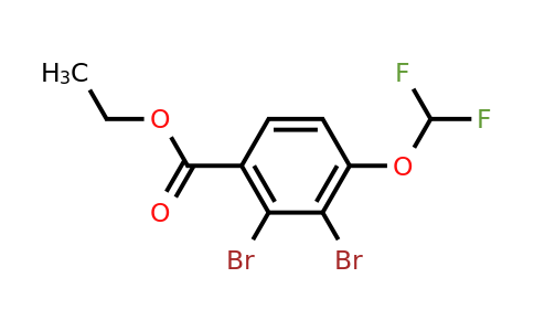 1803710-66-8 | Ethyl 2,3-dibromo-4-(difluoromethoxy)benzoate
