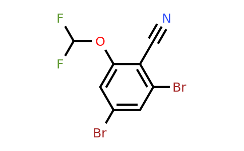 1803711-03-6 | 2,4-Dibromo-6-(difluoromethoxy)benzonitrile