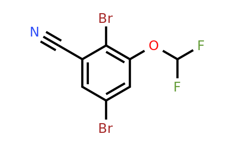 1803711-06-9 | 2,5-Dibromo-3-(difluoromethoxy)benzonitrile