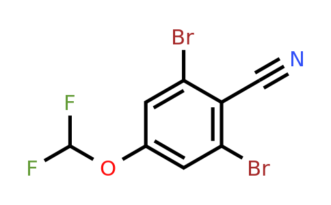 1803711-15-0 | 2,6-Dibromo-4-(difluoromethoxy)benzonitrile