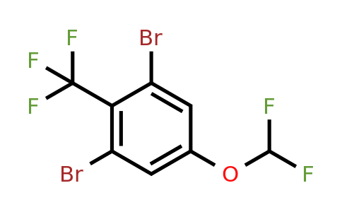 1803711-20-7 | 2,6-Dibromo-4-(difluoromethoxy)benzotrifluoride