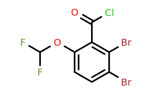 1803711-29-6 | 2,3-Dibromo-6-(difluoromethoxy)benzoyl chloride