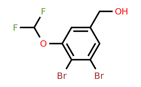 1803711-40-1 | 3,4-Dibromo-5-(difluoromethoxy)benzyl alcohol